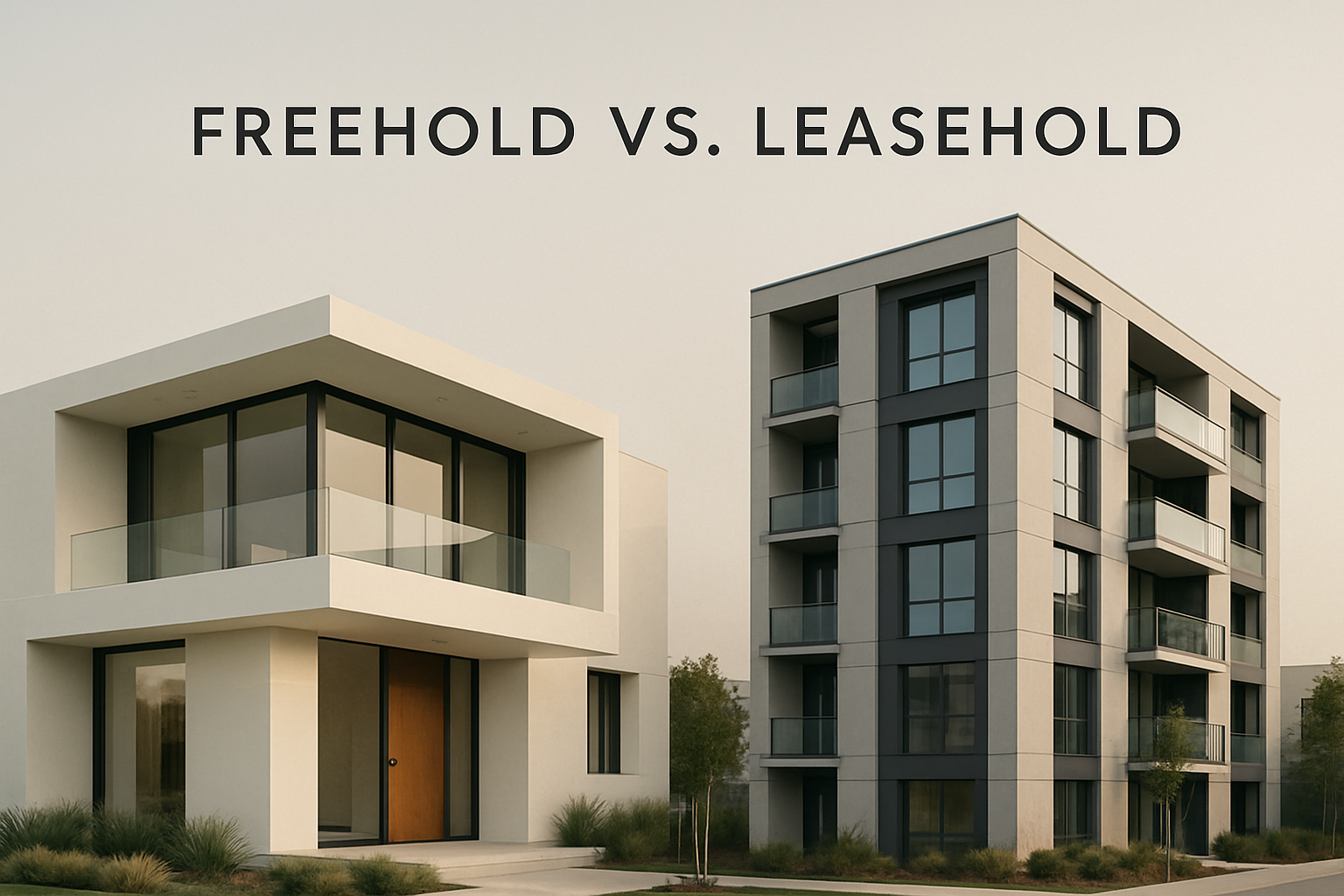 Freehold vs Leasehold Property in Dubai 2025: The Complete Buyer’s Guide